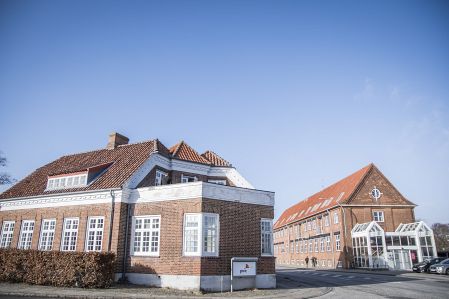 Facadebillede af PrimoHus 2 Facadebillede af PrimoHuset 2 I.C.Chr.Alle 5  set fra Nørredige